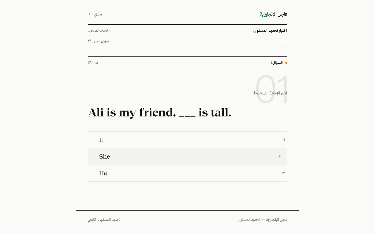 قياس المستوى